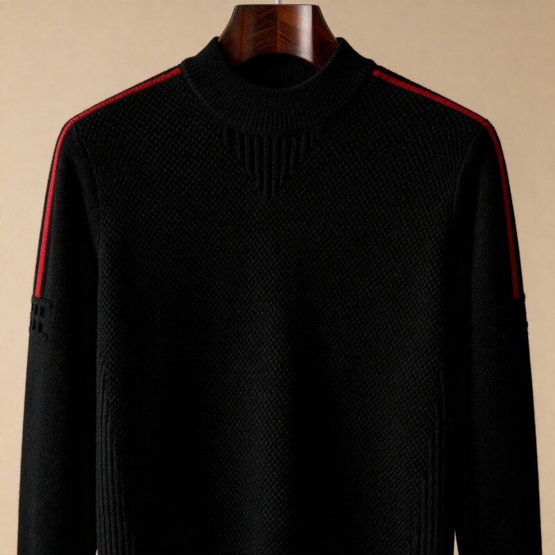 Marcel Textured Knit Sweater | Men’s Modern Refined Knitwear