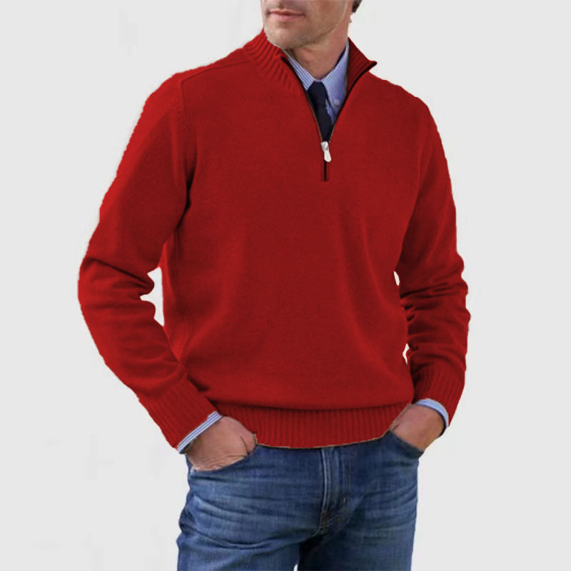 Rylan Quarter-Zip Knit Sweater | Men’s Smart Casual Layer