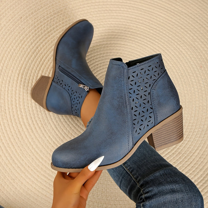 Lunessa Cutout Ankle Boots | Chic Everyday Style