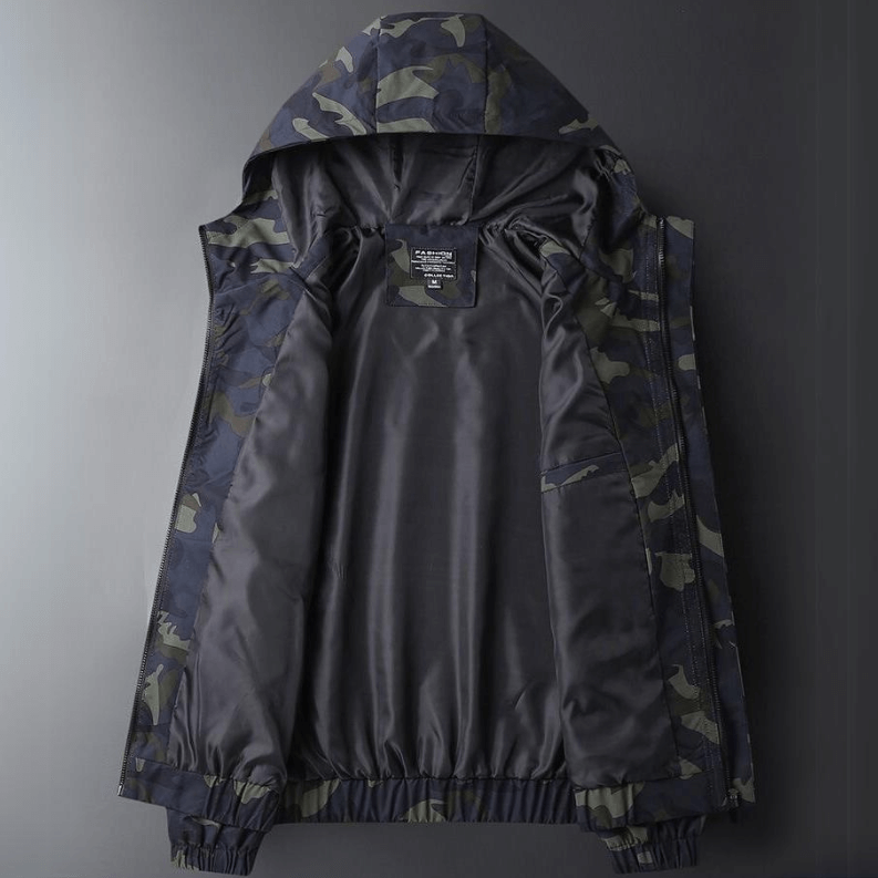 Riven Camo Windbreaker | Men’s Lightweight Outdoor Jacket