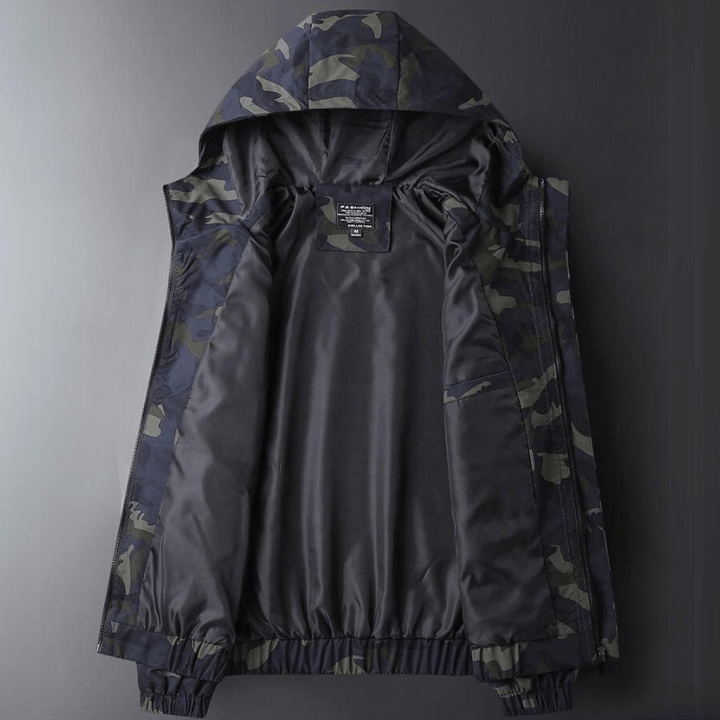 Riven Camo Windbreaker | Men’s Lightweight Outdoor Jacket