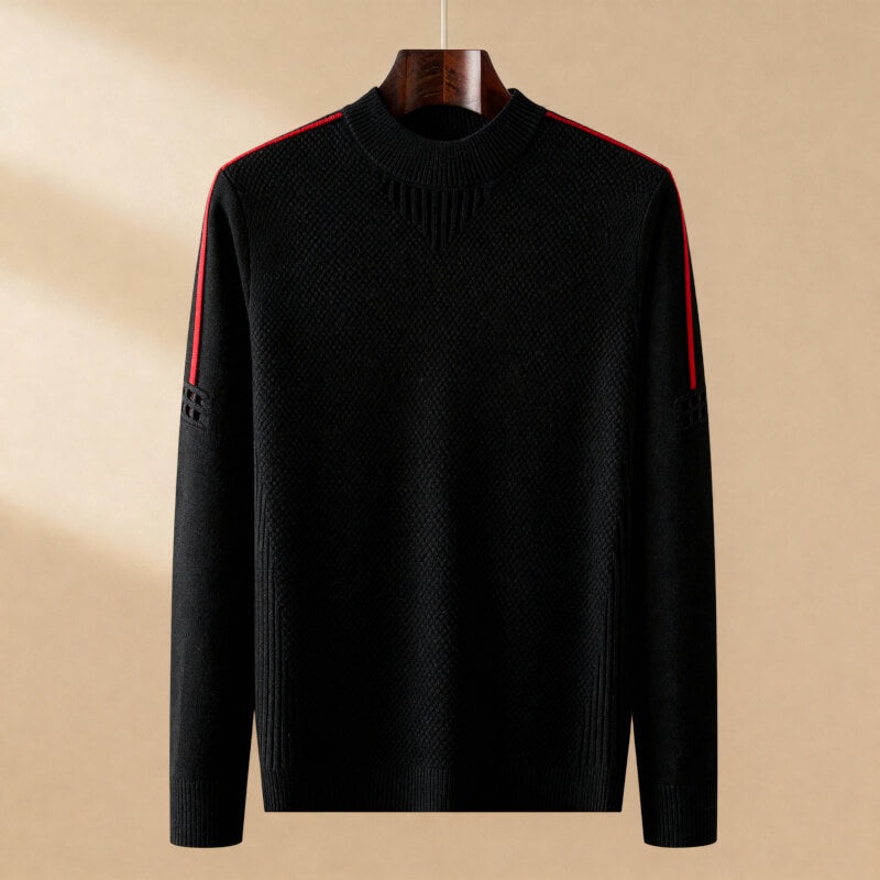Marcel Textured Knit Sweater | Men’s Modern Refined Knitwear