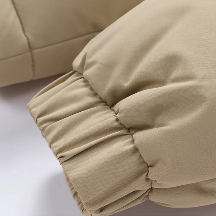 Two-Tone Hooded Puffer Jacket | Men’s Winter Wear