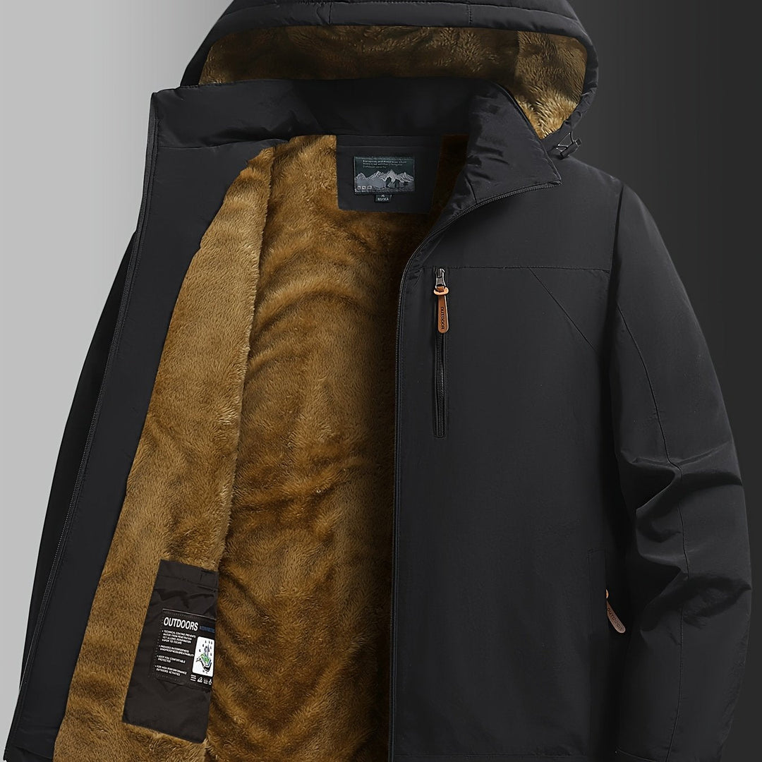 Joren Hooded Winter Jacket | Men’s All-Weather Comfort Layer