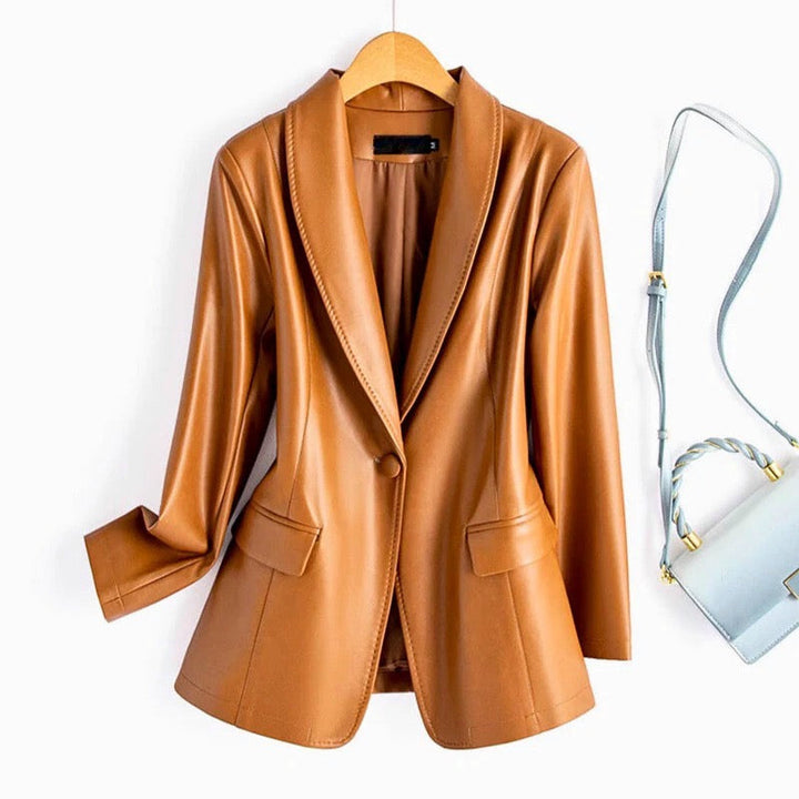 Sleek Single-Button Blazer | Elevated Statement Style