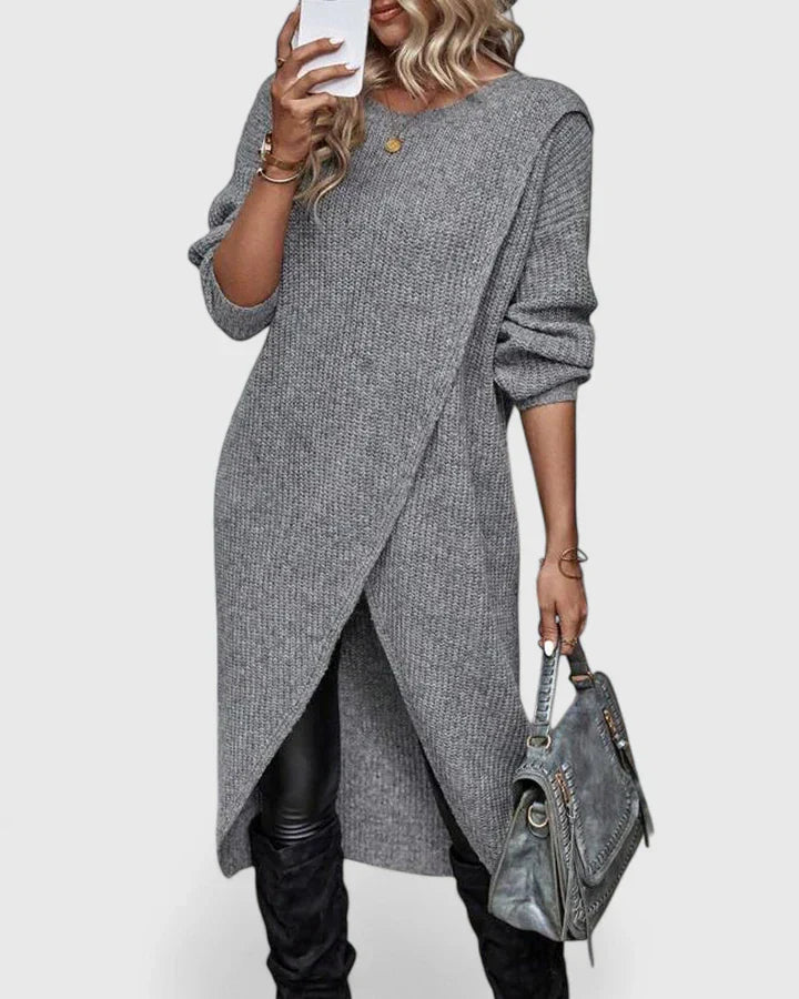 Mira Knit Wrap Dress | Casual Women’s Chic Style