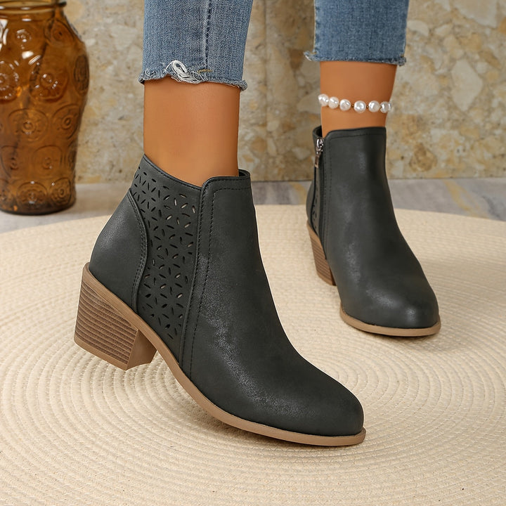 Lunessa Cutout Ankle Boots | Chic Everyday Style