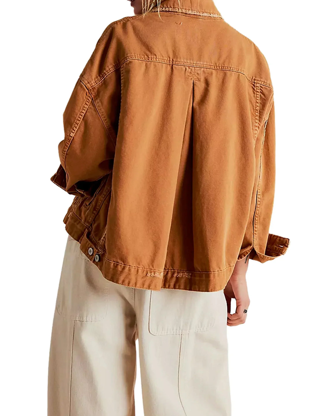 Maureline Relaxed Denim Jacket Outfit | Women’s Casual Layering Style