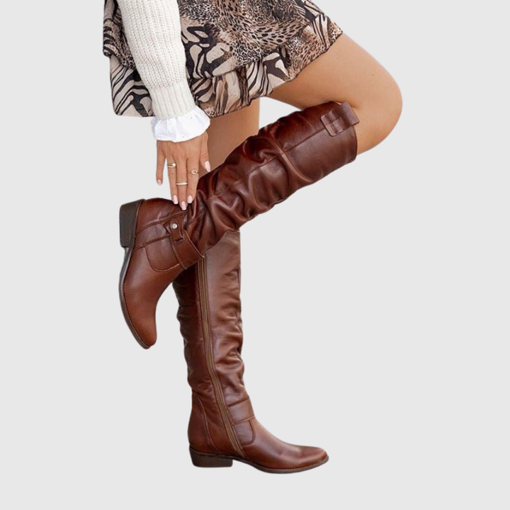 Selene Knee-High Boots | Sophisticated Casual Look