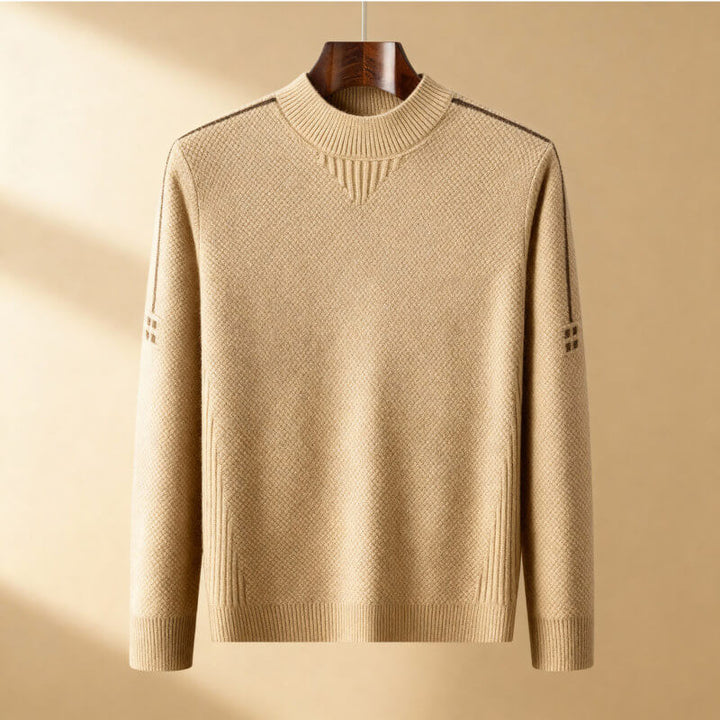 Marcel Textured Knit Sweater | Men’s Modern Refined Knitwear