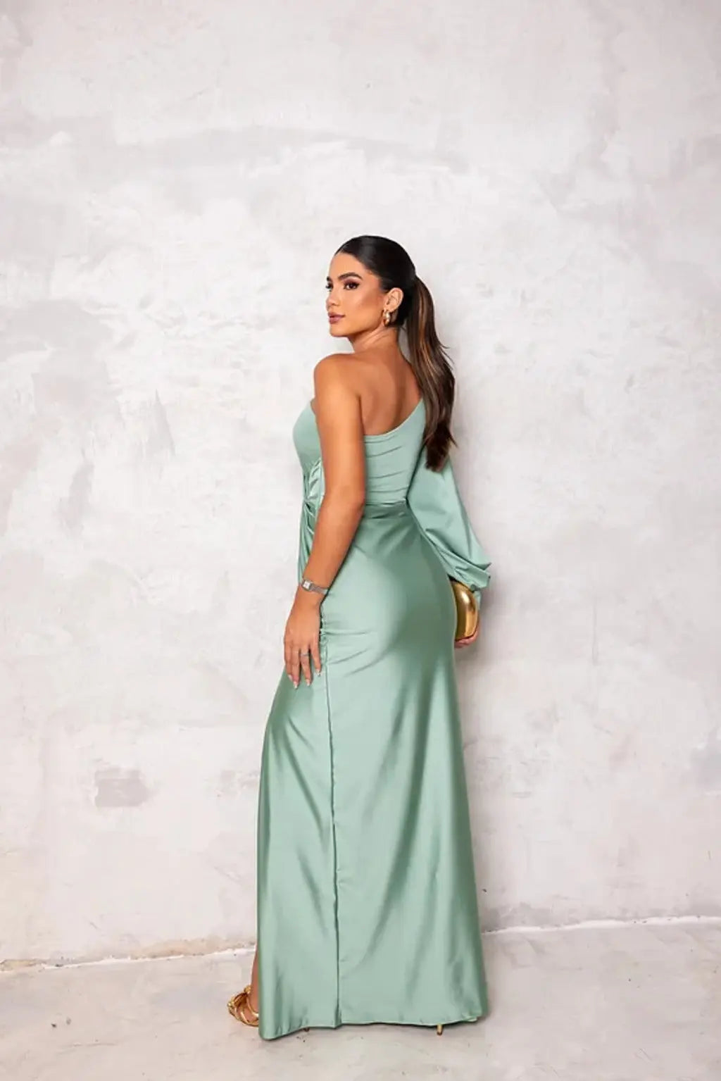 Seraphine One-Shoulder Evening Gown | Elegant Occasion Wear