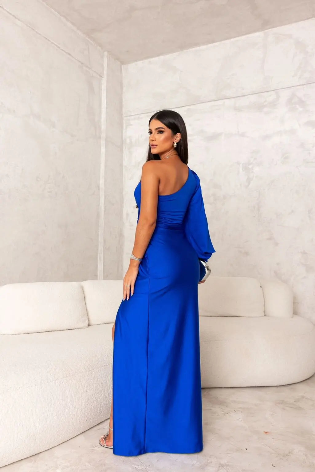 Seraphine One-Shoulder Evening Gown | Elegant Occasion Wear