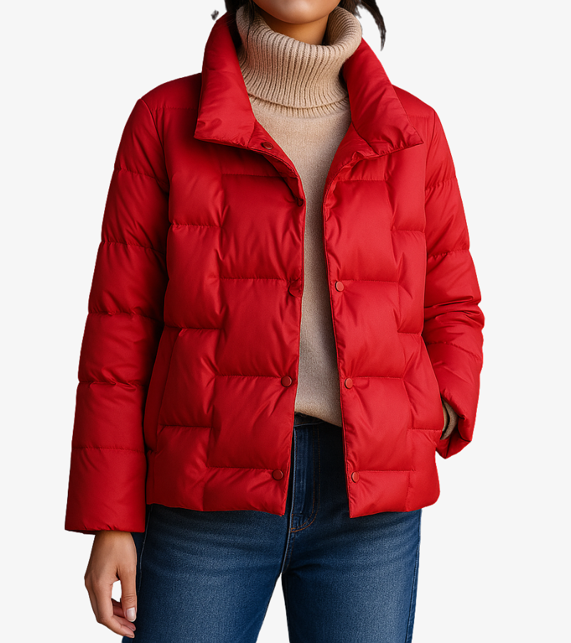 Aurelyn Short Puffer Jacket | Women’s Modern Winter Layer