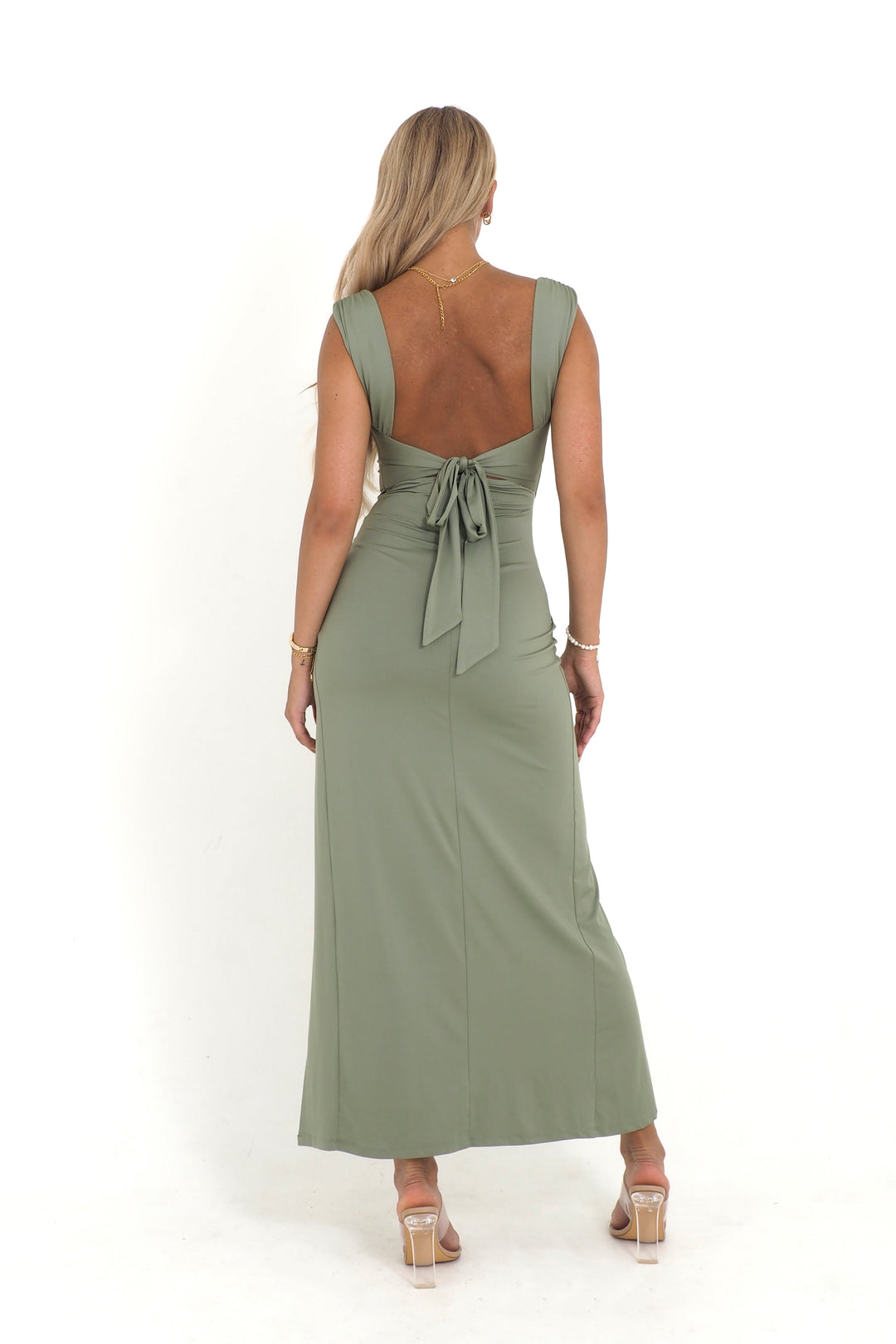 Women’s Split Maxi Dress | Elegant Occasionwear Gown