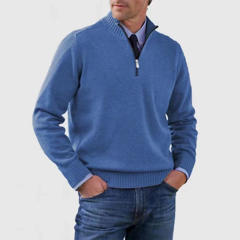 Rylan Quarter-Zip Knit Sweater | Men’s Smart Casual Layer
