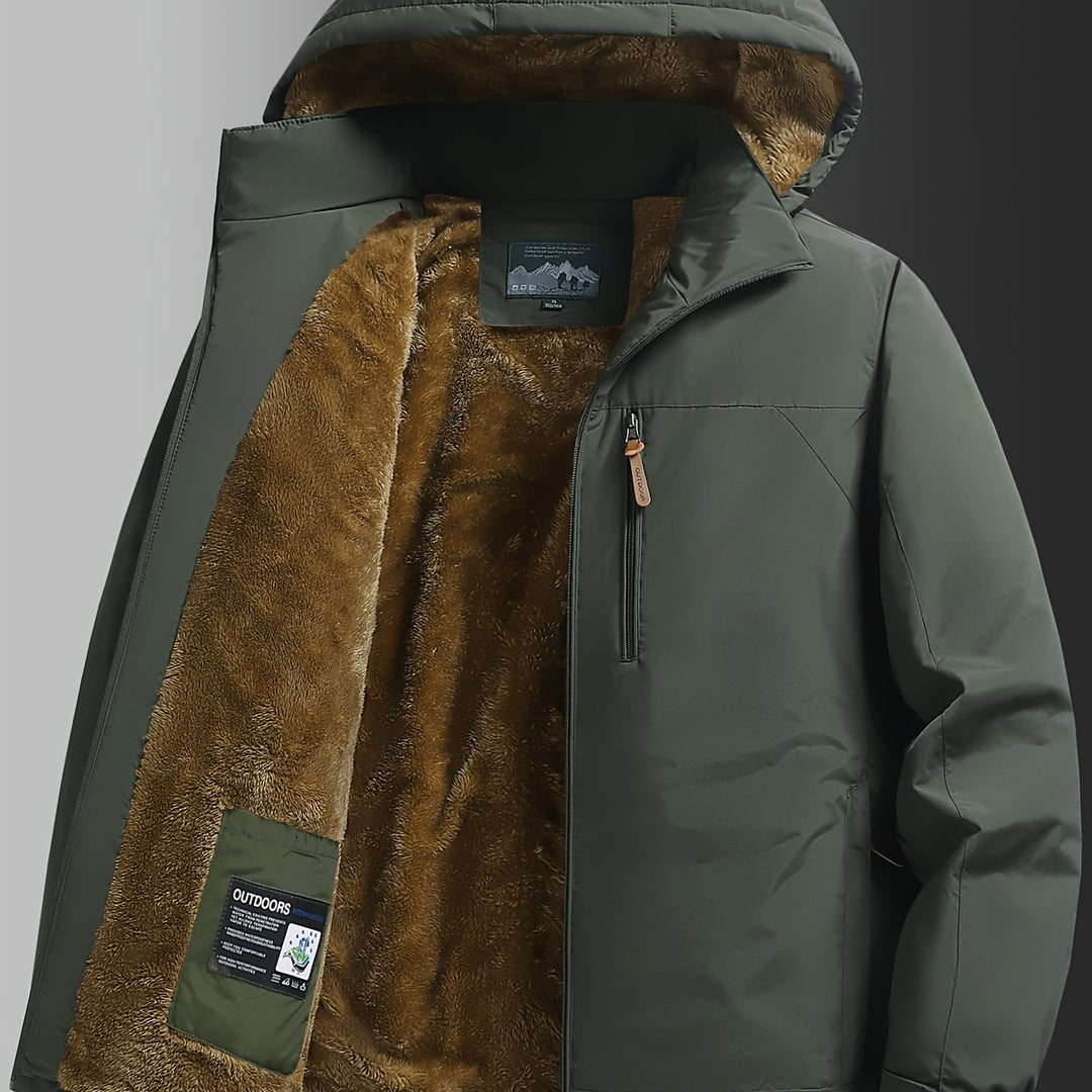 Joren Hooded Winter Jacket | Men’s All-Weather Comfort Layer