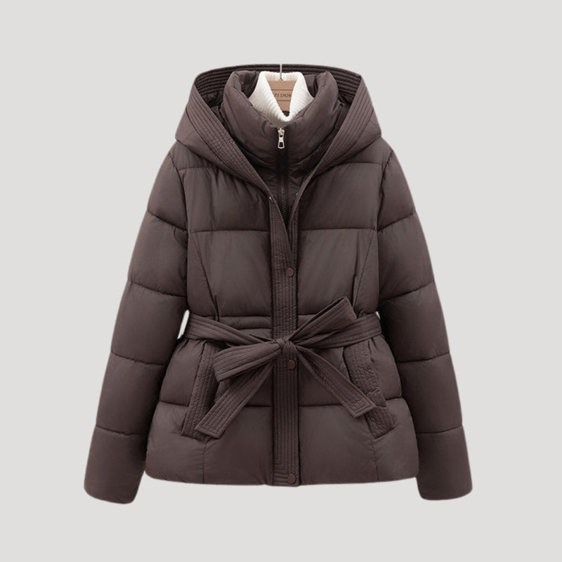 Marielle Belted Puffer Jacket | Women’s Cozy Winter Layer