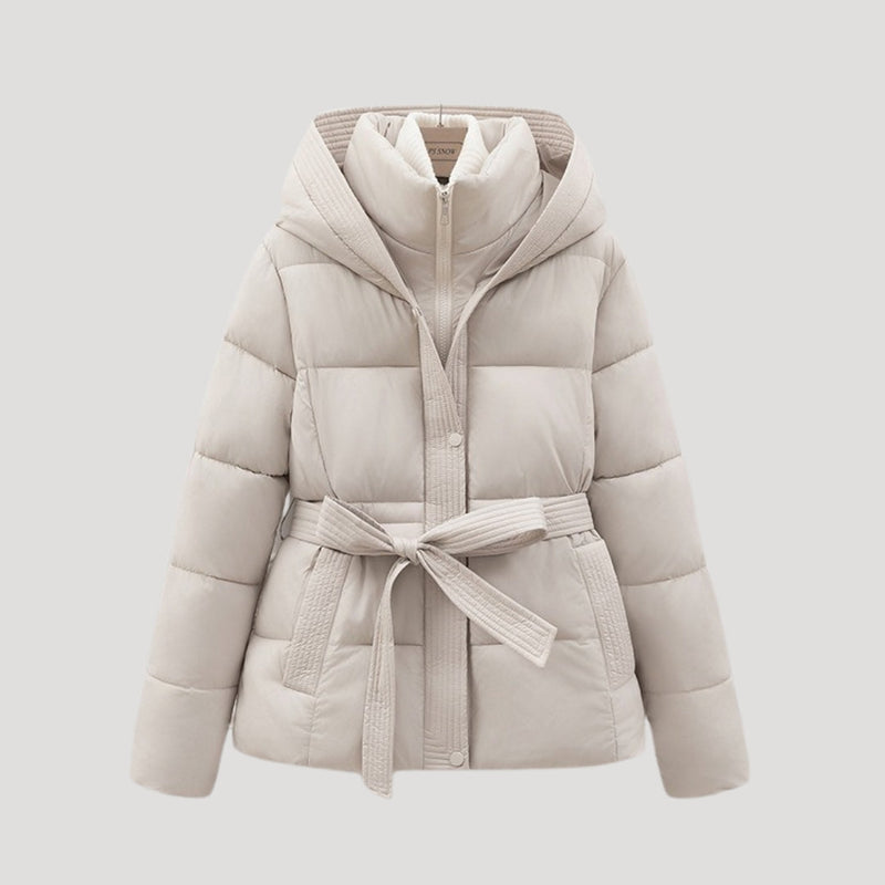 Marielle Belted Puffer Jacket | Women’s Cozy Winter Layer