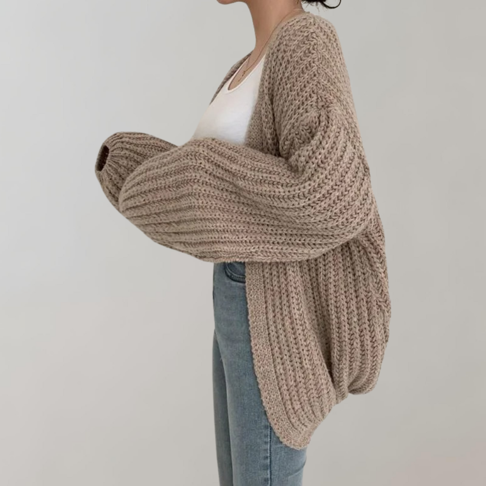 Asta Chunky Knit Cardigan | Women’s Cozy Everyday Layer