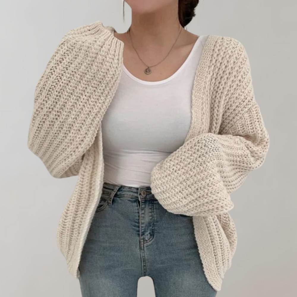 Asta Chunky Knit Cardigan | Women’s Cozy Everyday Layer
