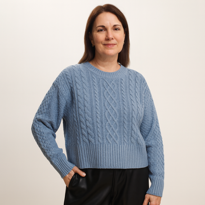 Marisse Cable Sweater | Women’s Cozy Everyday Style