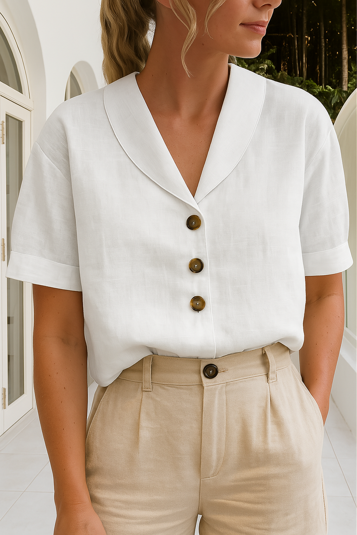 Alessia | Chic Button-Front Women’s Blouse