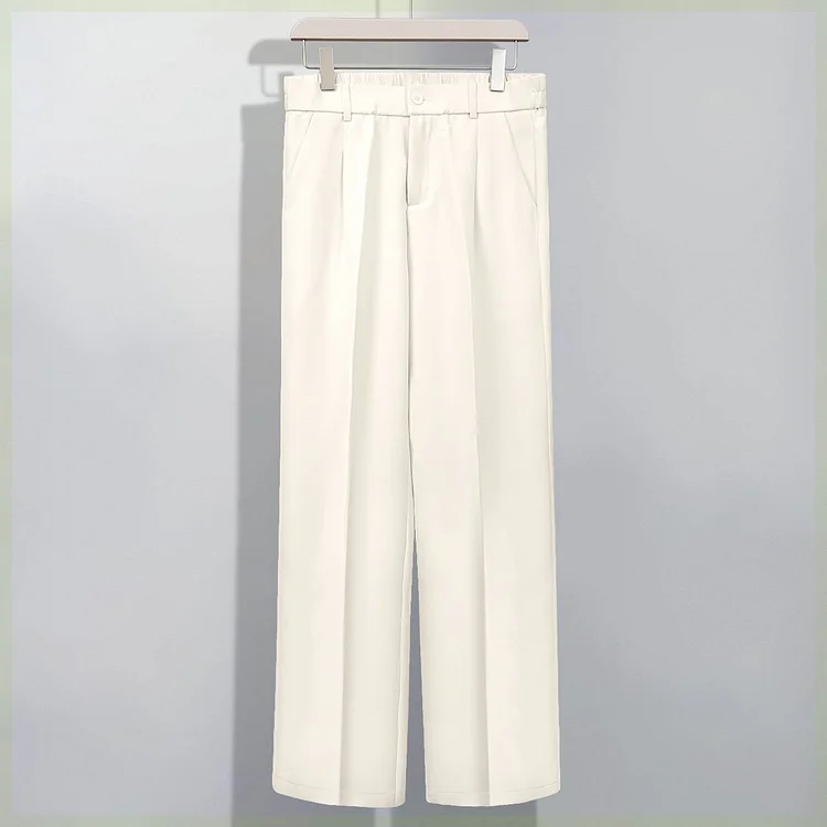 Milan Relaxed Straight Trousers | Men’s Modern Casual Fit