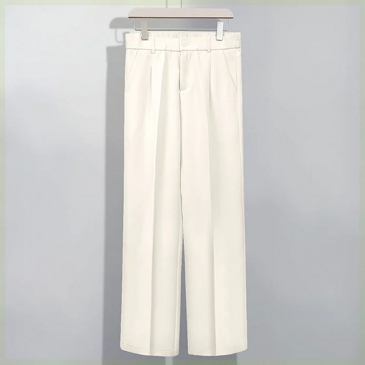 Milan Relaxed Straight Trousers | Men’s Modern Casual Fit