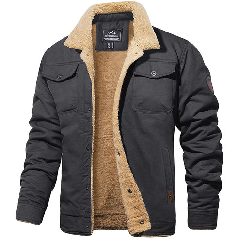 Mathis Sherpa Jacket | Men’s Rugged Winter Style