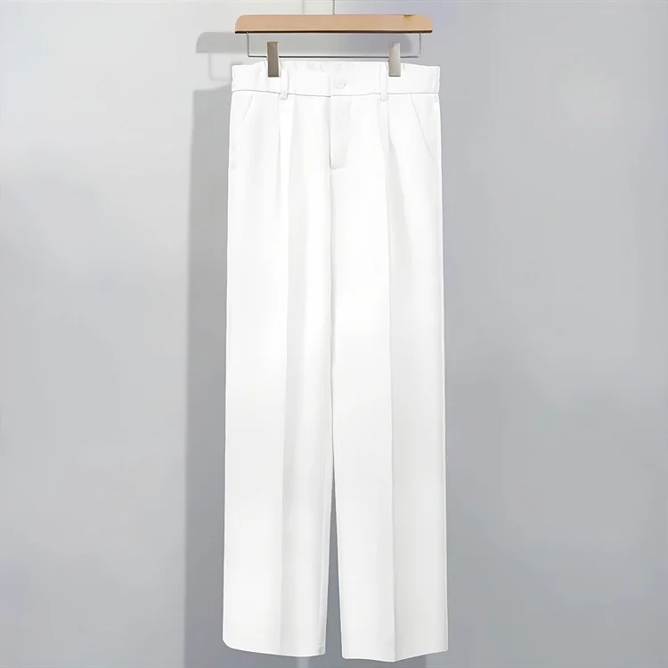 Milan Relaxed Straight Trousers | Men’s Modern Casual Fit