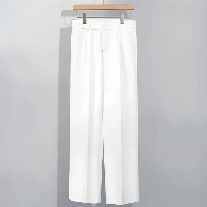Milan Relaxed Straight Trousers | Men’s Modern Casual Fit