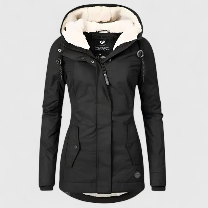 Maggie Hooded Winter Jacket | Warm Insulated Outerwear