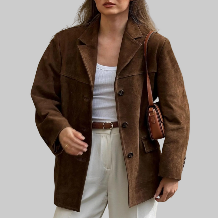 Women’s Tailored Button Blazer | Effortless Timeless Style