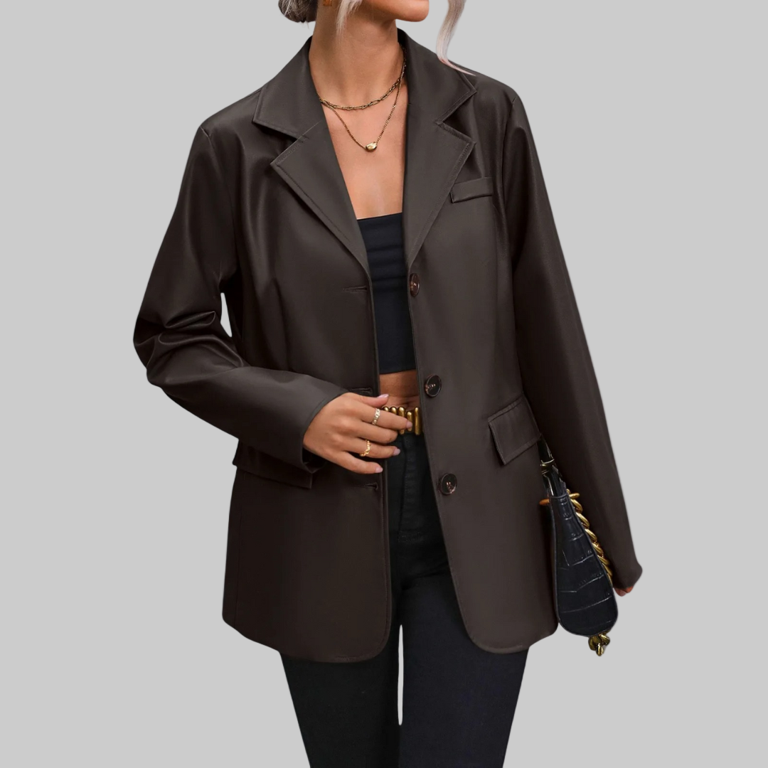 Women’s Button Blazer | Sleek Everyday Style