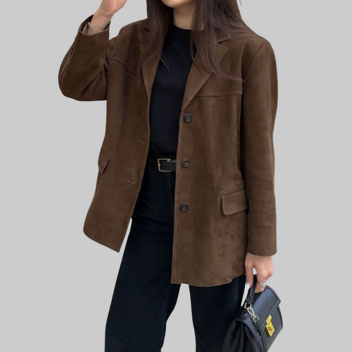 Women’s Tailored Button Blazer | Effortless Timeless Style