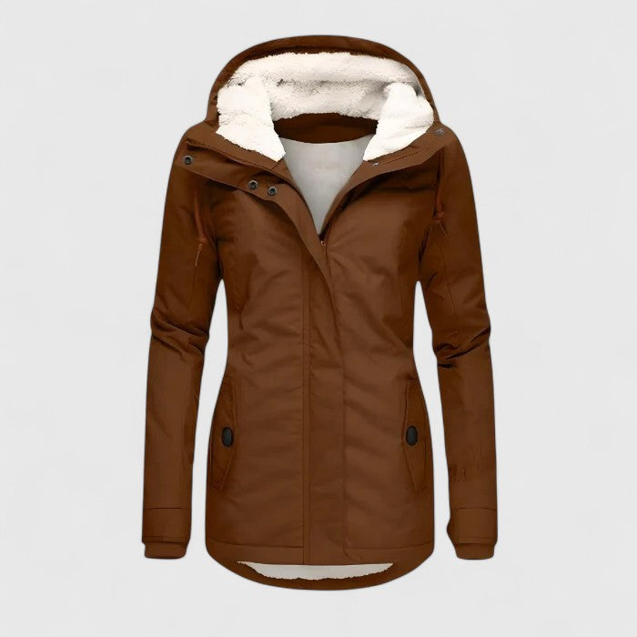 Maggie Hooded Winter Jacket | Warm Insulated Outerwear