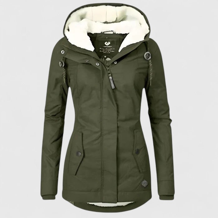 Maggie Hooded Winter Jacket | Warm Insulated Outerwear