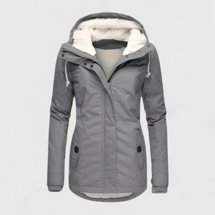 Maggie Hooded Winter Jacket | Warm Insulated Outerwear