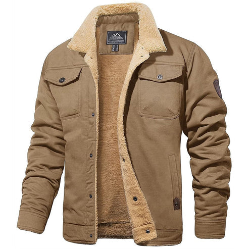 Mathis Sherpa Jacket | Men’s Rugged Winter Style