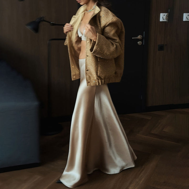 Sparkle Tweed Jacket | Chic Statement Outerwear