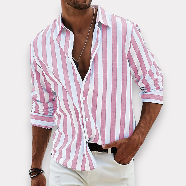 Caelum | Striped Casual Men’s Shirt