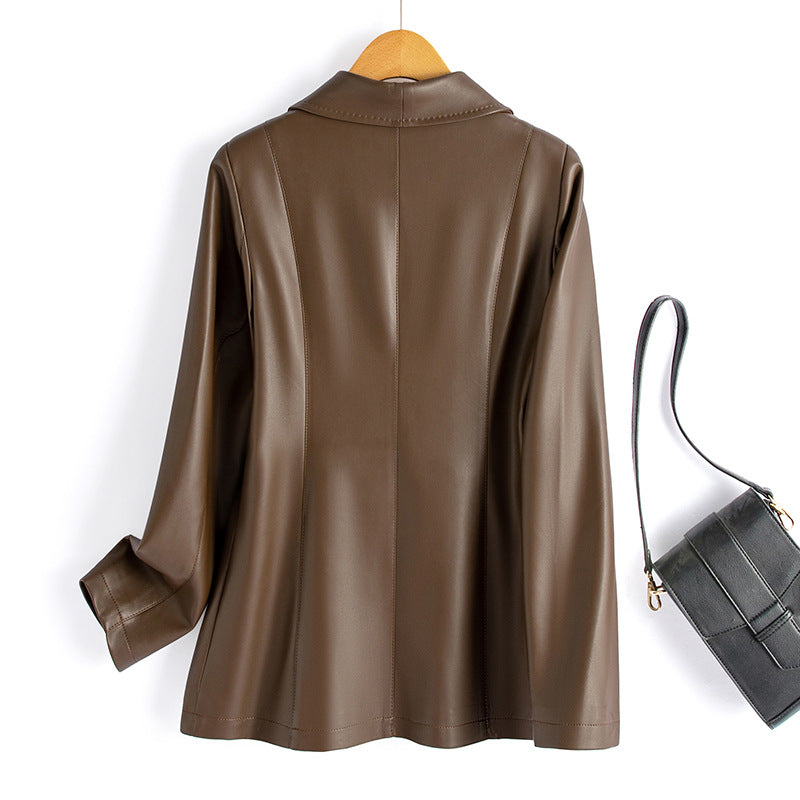 Sleek Single-Button Blazer | Elevated Statement Style