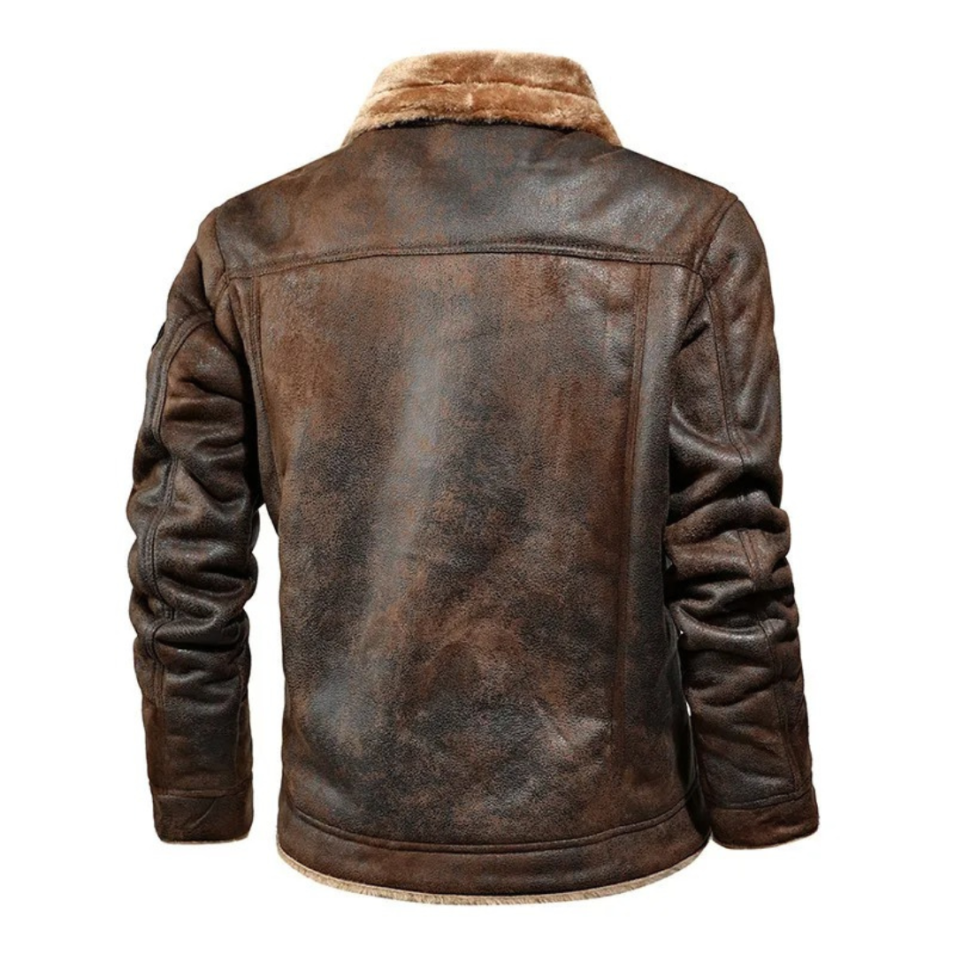 Romain Shearling Jacket | Men’s Rugged Winter Style