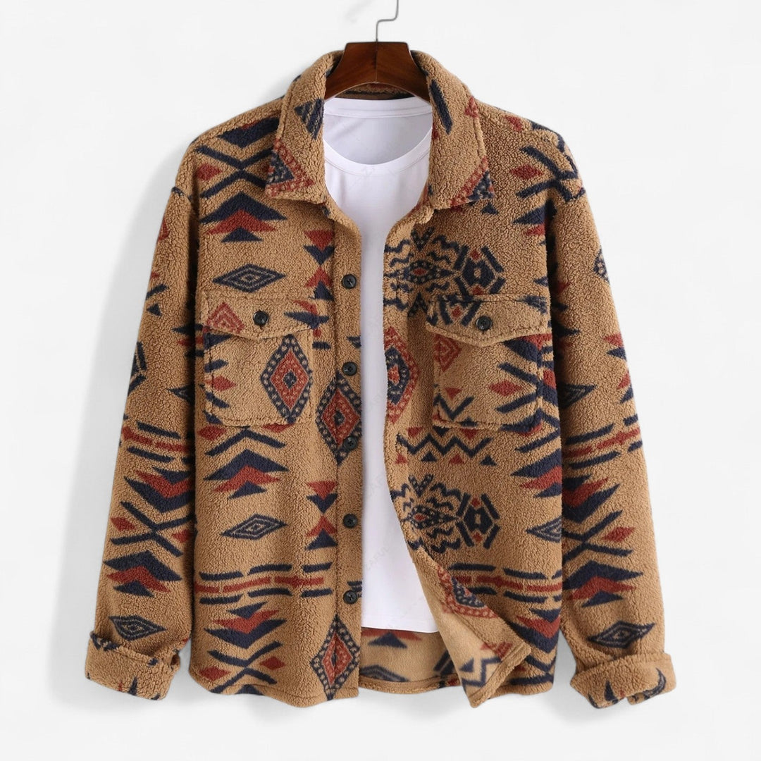 Kaelen | Vintage Patterned Jacket