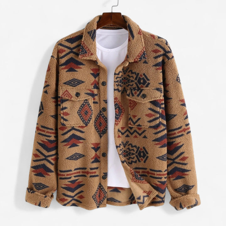 Kaelen | Vintage Patterned Jacket