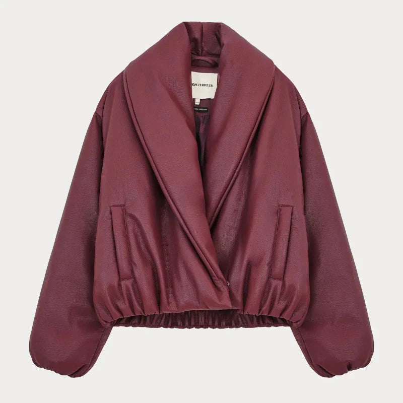 Marcelline Wrap Puff Jacket | Women’s Modern Street Style