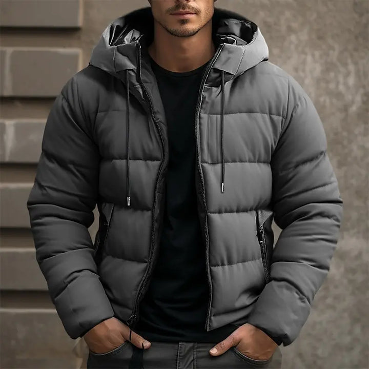 Zayden Hooded Puffer Jacket | Men’s Cold-Weather Essential