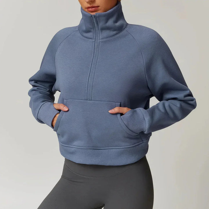 Mariste Women’s Half-Zip Pullover | Casual Athleisure Layer