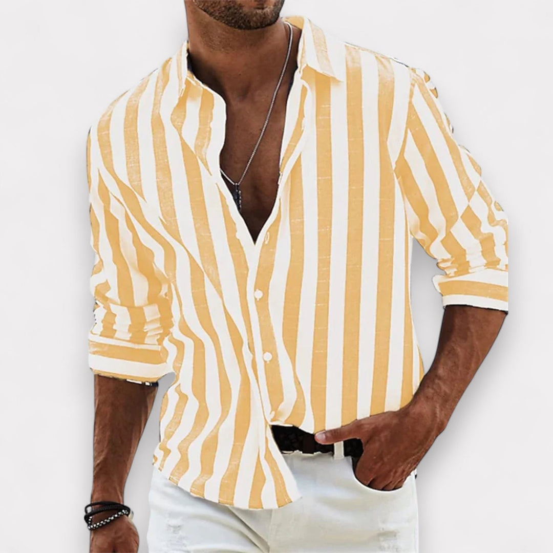 Caelum | Striped Casual Men’s Shirt