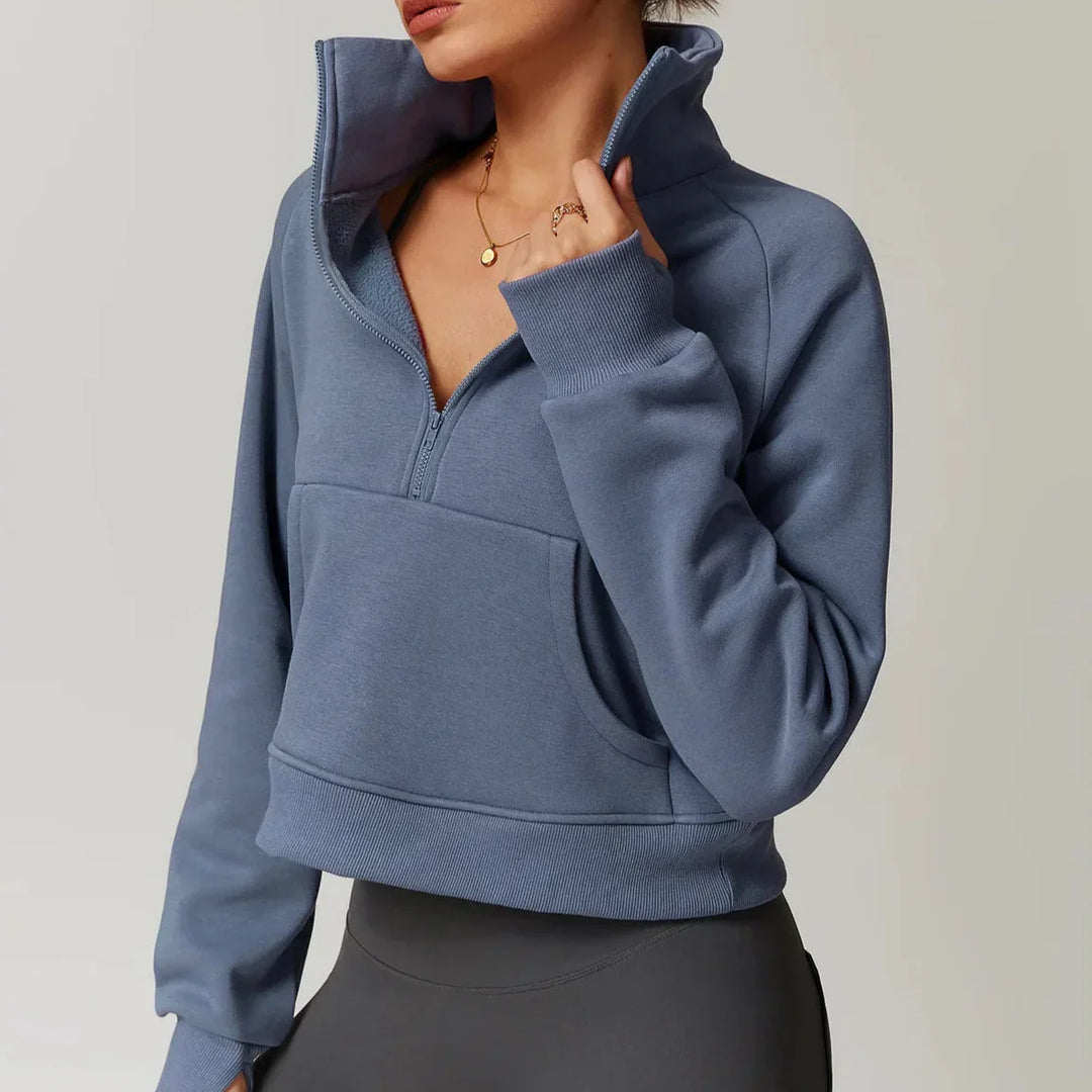 Mariste Women’s Half-Zip Pullover | Casual Athleisure Layer